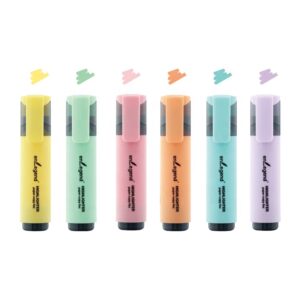 Pastel Color Text Marker Stationery Highlighter